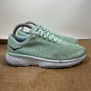 Hoka One One Cavu 2 Women Size 7 Green Running Shoes
